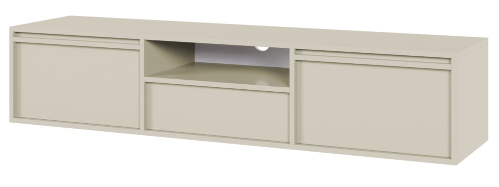 wohnli-moebel-suche-TV-Haengeboard-mit-Schublade-in-Taupe-154-cm Wohnli Möbelsuche - TV-Hängeboard mit Schublade in Taupe