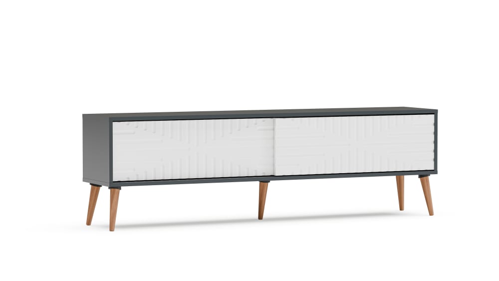 wohnli-moebel-suche-TV-Lowboard-180-cm-anthrazit-und-weiss Wohnli Möbelsuche - TV-Lowboard 180 cm