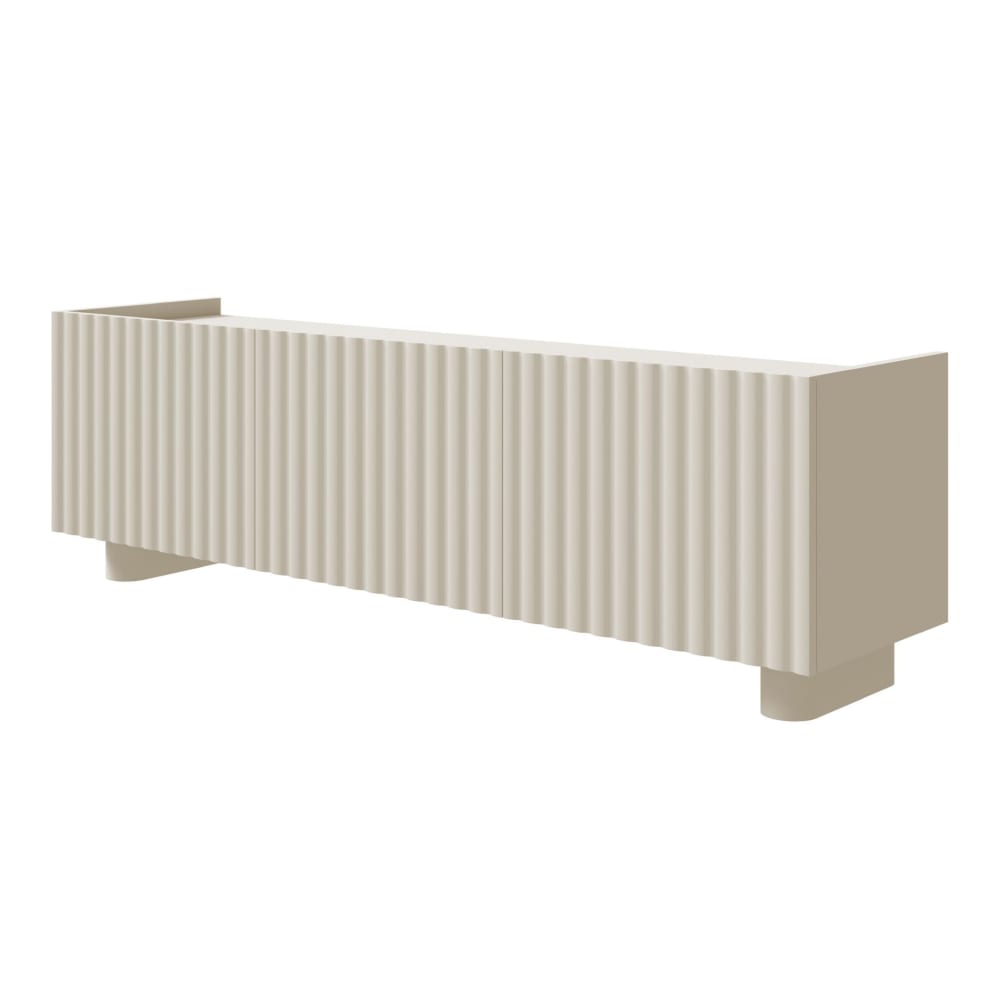 wohnli-moebel-suche-TV-Lowboard-3-tuerig-Greige-144-cm Wohnli Möbelsuche - TV-Lowboard 3-türig