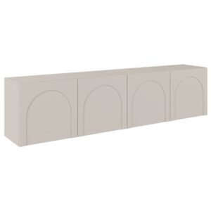 wohnli-moebel-suche-TV-Lowboard-4-tuerig-mit-gefraesten-Fronten-Kaschmirgrau-200-cm Wohnli Möbelsuche - TV-Lowboard 4-türig mit gefrästen Fronten