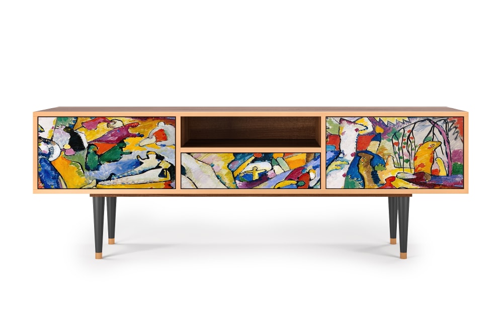 wohnli-moebel-suche-TV-Lowboard-bunt-mit-2-Schubladen-und-1-Tuer-L-170-cm Wohnli Möbelsuche - TV Lowboard bunt mit 2 Schubladen und 1 Tür L 170 cm