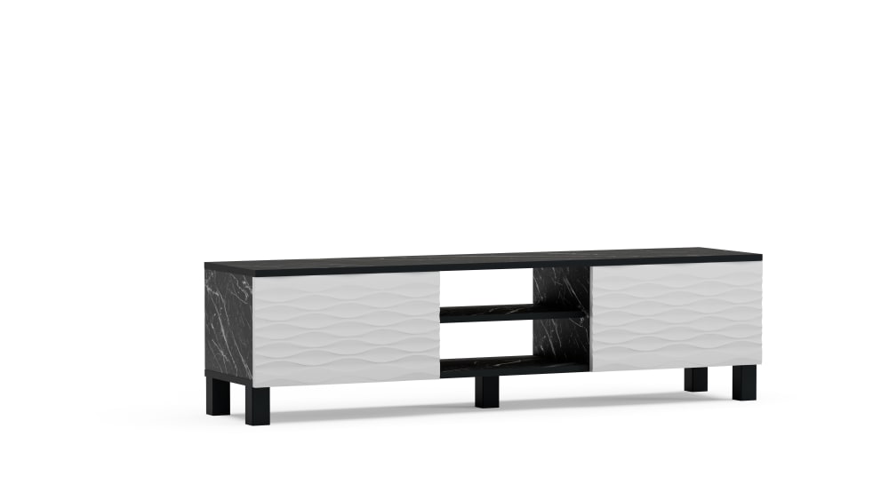 wohnli-moebel-suche-TV-Lowboard-schwarzer-Marmor-150-cm Wohnli Möbelsuche - TV-Lowboard