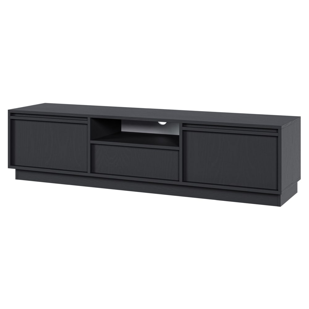 wohnli-moebel-suche-TV-Moebel-2-tuerig-mit-Schublade-schwarz-154-cm Wohnli Möbelsuche - TV-Möbel 2-türig mit Schublade