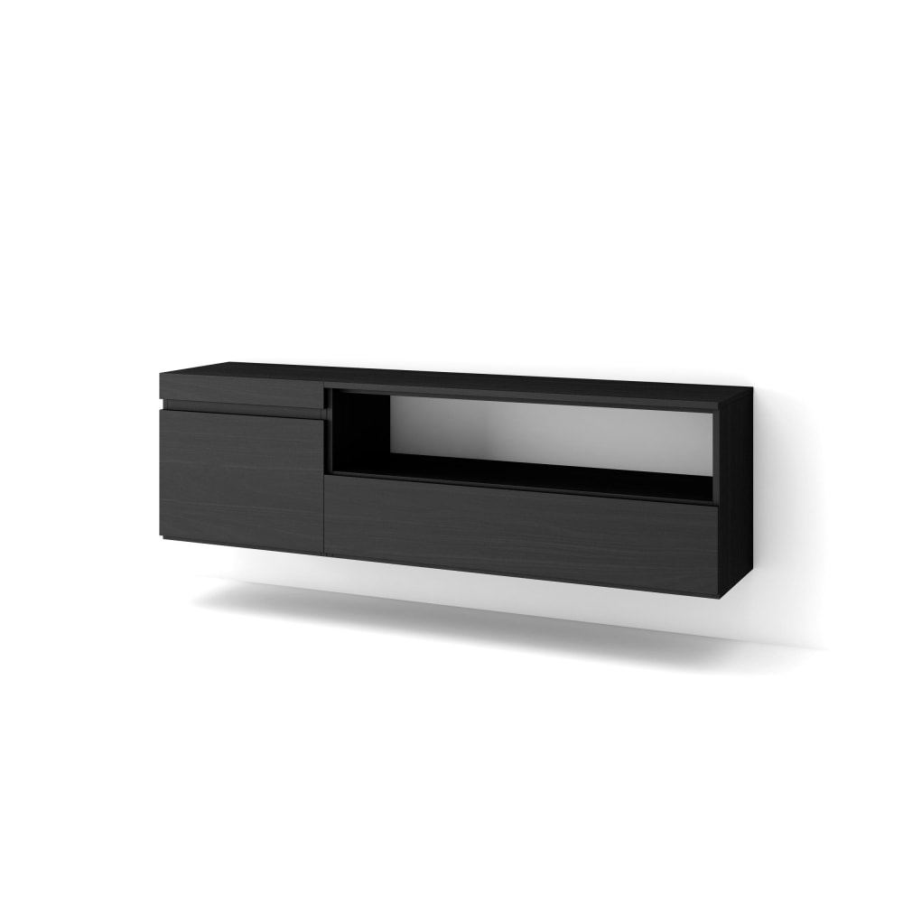 wohnli-moebel-suche-TV-Moebel-Holzeffekt-150x35x45cmHaengend-Schwarz Wohnli Möbelsuche - TV-Möbel Holzeffekt 150x35x45cmHängend Schwarz