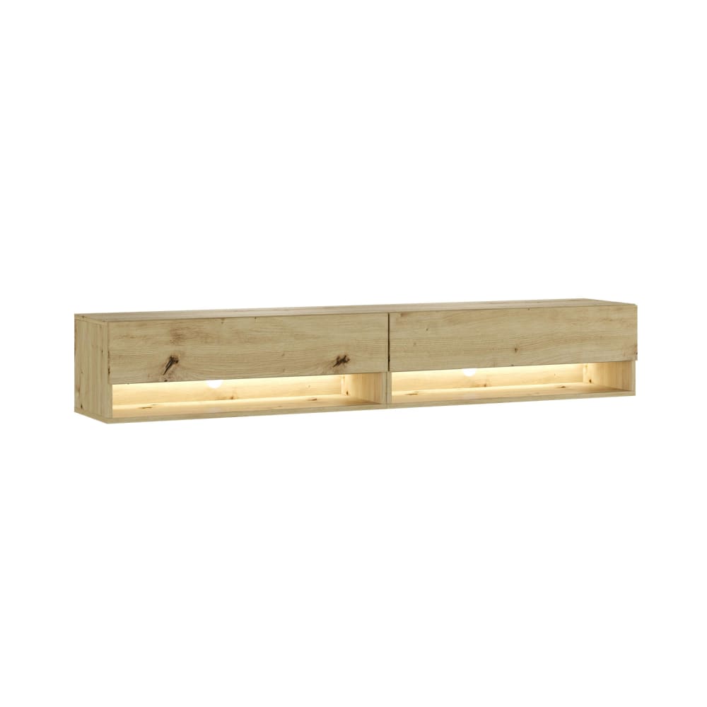 wohnli-moebel-suche-TV-Moebel-Holzeffekt-180x34x30cm-Eiche Wohnli Möbelsuche - TV-Möbel Holzeffekt 180x34x30cm Eiche