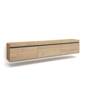 wohnli-moebel-suche-TV-Moebel-Holzeffekt-Haengend-240x35x45cm-Eiche Wohnli Möbelsuche - TV-Möbel Holzeffekt Hängend 240x35x45cm Eiche