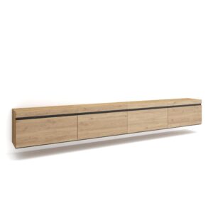 wohnli-moebel-suche-TV-Moebel-Holzeffekt-Haengend-320x35x45cm-Eiche Wohnli Möbelsuche - TV-Möbel Holzeffekt Hängend 320x35x45cm Eiche