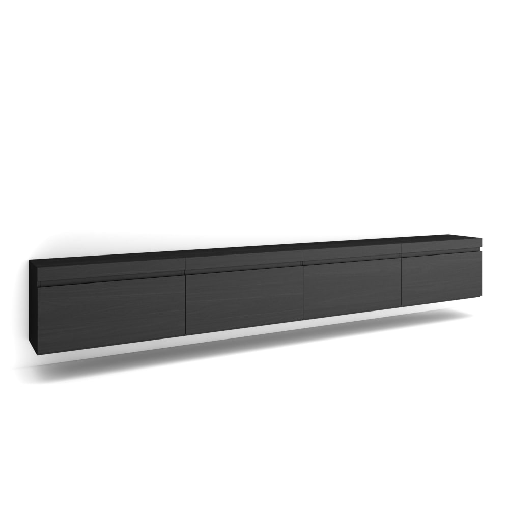 wohnli-moebel-suche-TV-Moebel-Holzeffekt-Haengend-320x35x45cm-Schwarz Wohnli Möbelsuche - TV-Möbel Holzeffekt Hängend 320x35x45cm Schwarz