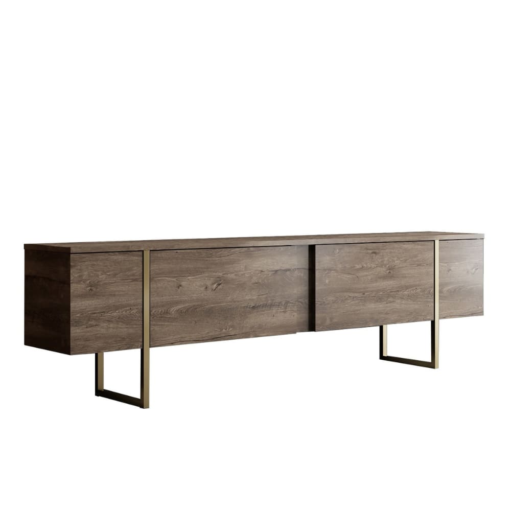 wohnli-moebel-suche-TV-Moebel-aus-Holz-und-Gold-mit-Stauraum-180-cm Wohnli Möbelsuche - TV-Möbel aus Holz und Gold mit Stauraum 180 cm