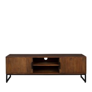 wohnli-moebel-suche-TV-Moebel-aus-Mangoholz-mit-schwarzem-Stahl Wohnli Möbelsuche - TV-Möbel aus Mangoholz mit schwarzem Stahl