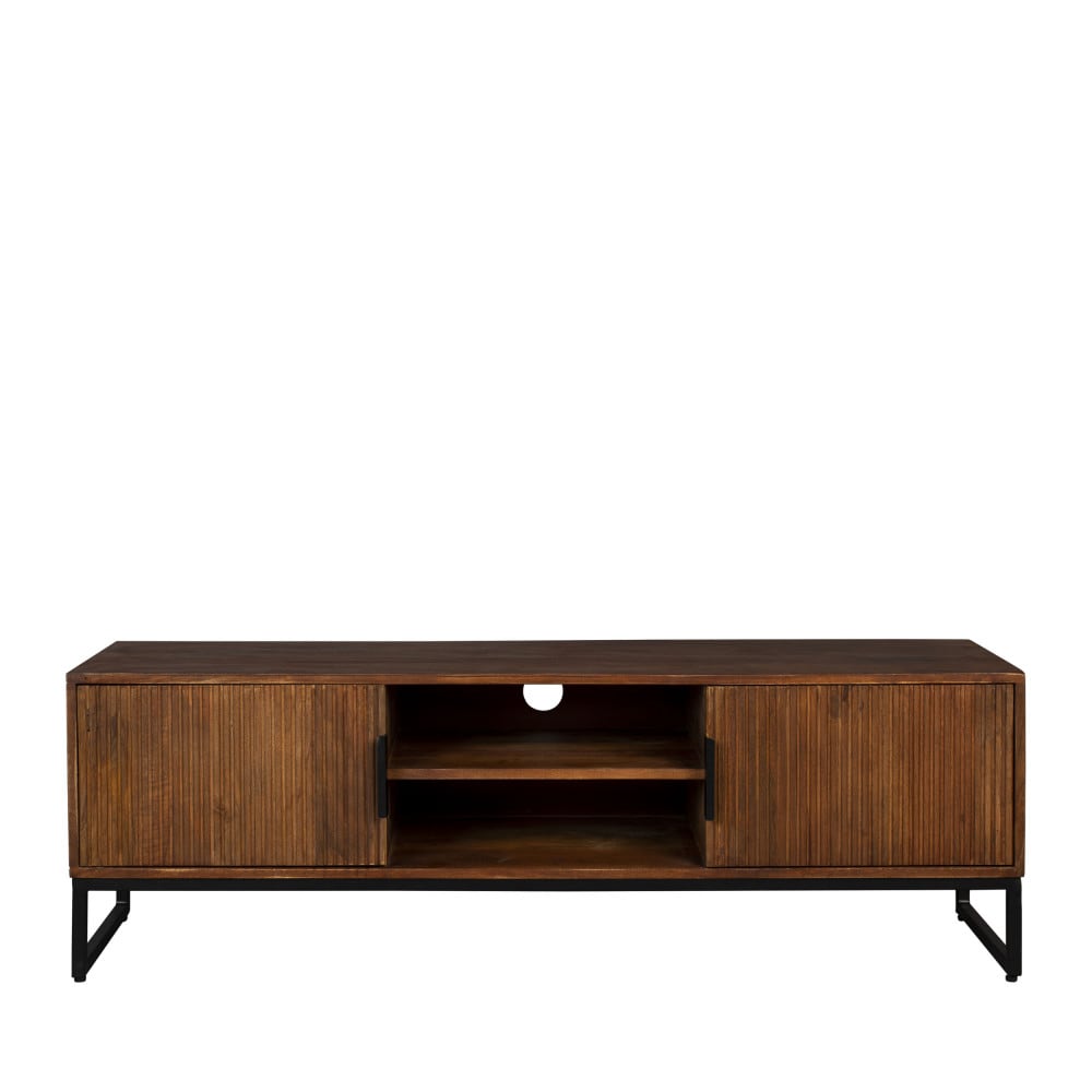 wohnli-moebel-suche-TV-Moebel-aus-Mangoholz-mit-schwarzem-Stahl Wohnli Möbelsuche - TV-Möbel aus Mangoholz mit schwarzem Stahl