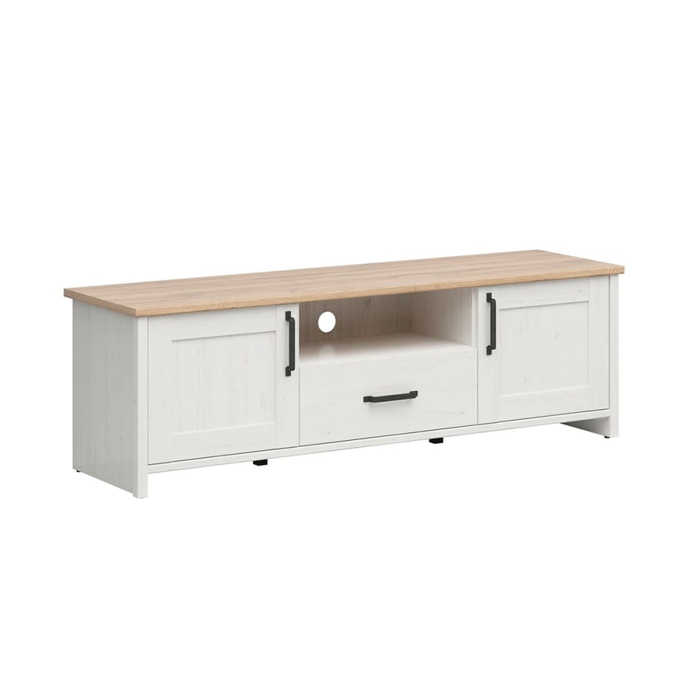 wohnli-moebel-suche-TV-Moebel-mit-1-Schublade-und-2-Tueren-Weiss-und-Holzoptik-160cm Wohnli Möbelsuche - TV-Möbel mit 1 Schublade und 2 Türen