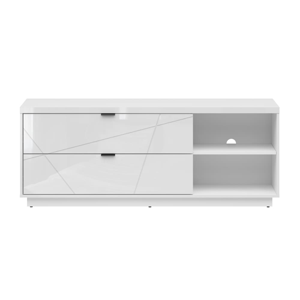 wohnli-moebel-suche-TV-Moebel-mit-2-Schubladen-Weiss-156cm Wohnli Möbelsuche - TV-Möbel mit 2 Schubladen