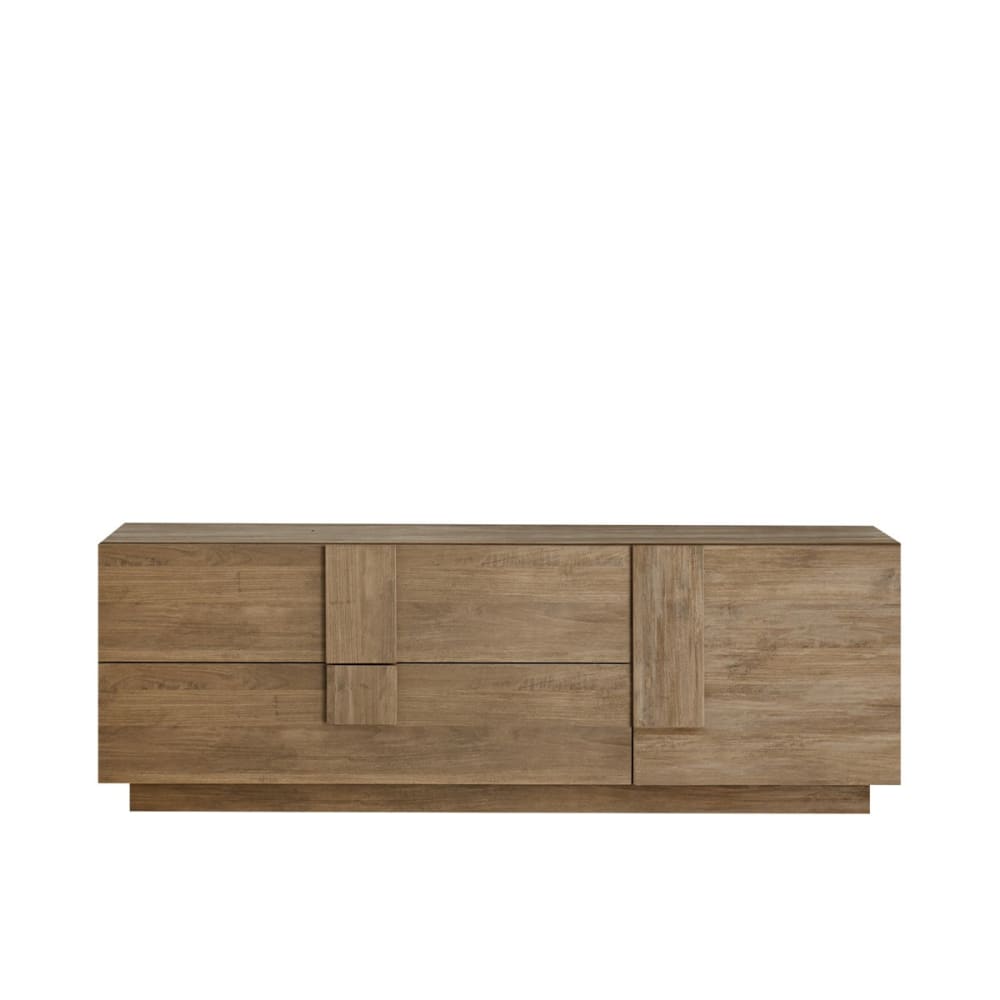 wohnli-moebel-suche-TV-Moebel-mit-2-Schubladen-und-1-Tuer-L182-cm-Dekor-Eiche-Handwerker Wohnli Möbelsuche - TV-Möbel mit 2 Schubladen und 1 Tür L182 cm - Dekor Eiche Handwerker