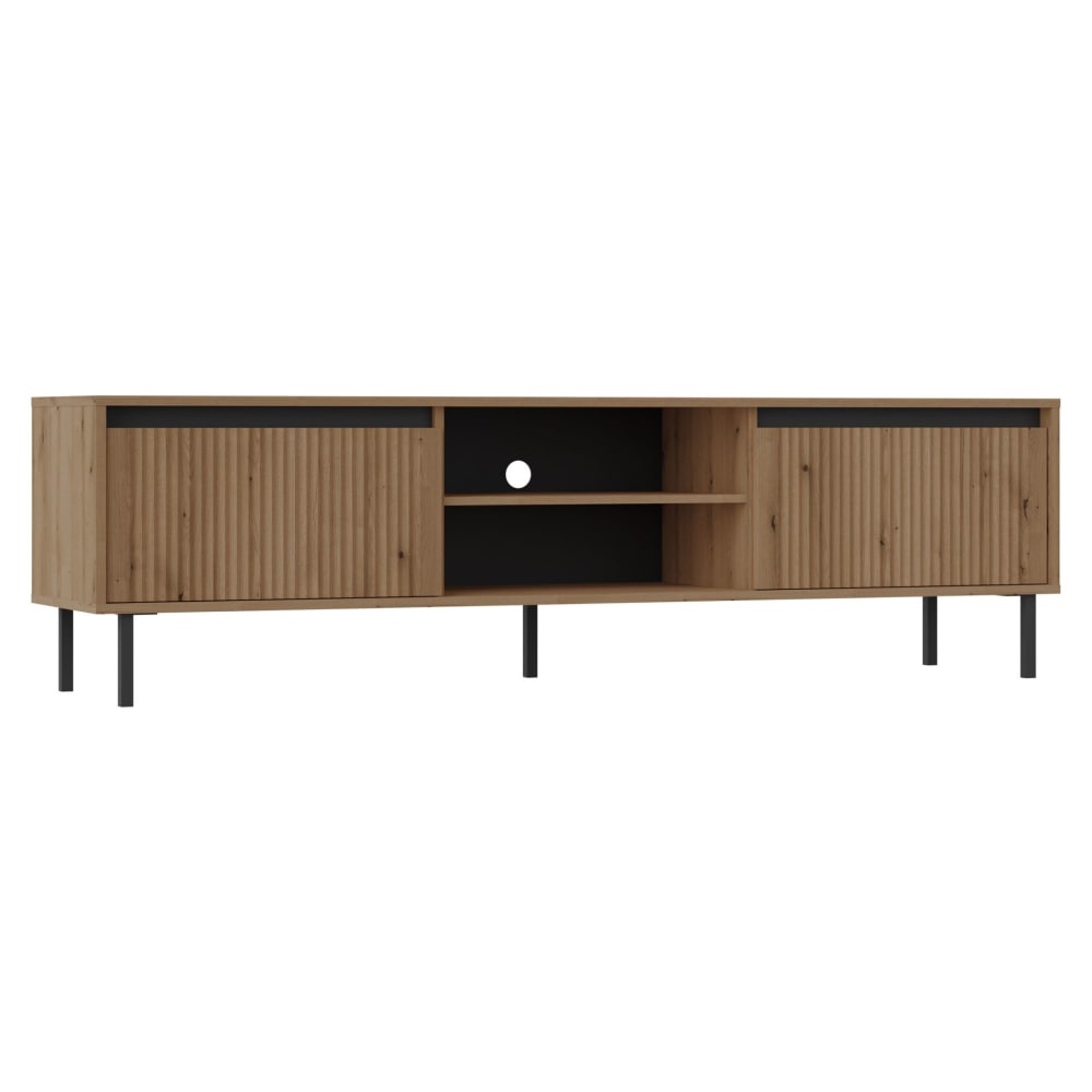 wohnli-moebel-suche-TV-Moebel-mit-2-Schubladen-und-2-Faechern-Eichenholzoptik-179-cm Wohnli Möbelsuche - TV-Möbel mit 2 Schubladen und 2 Fächern