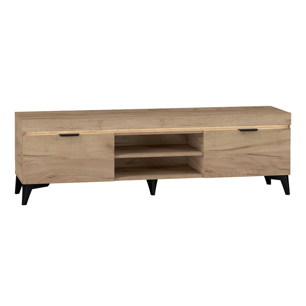 wohnli-moebel-suche-TV-Moebel-mit-2-Tueren-Holzoptik-157cm Wohnli Möbelsuche - TV-Möbel mit 2 Türen