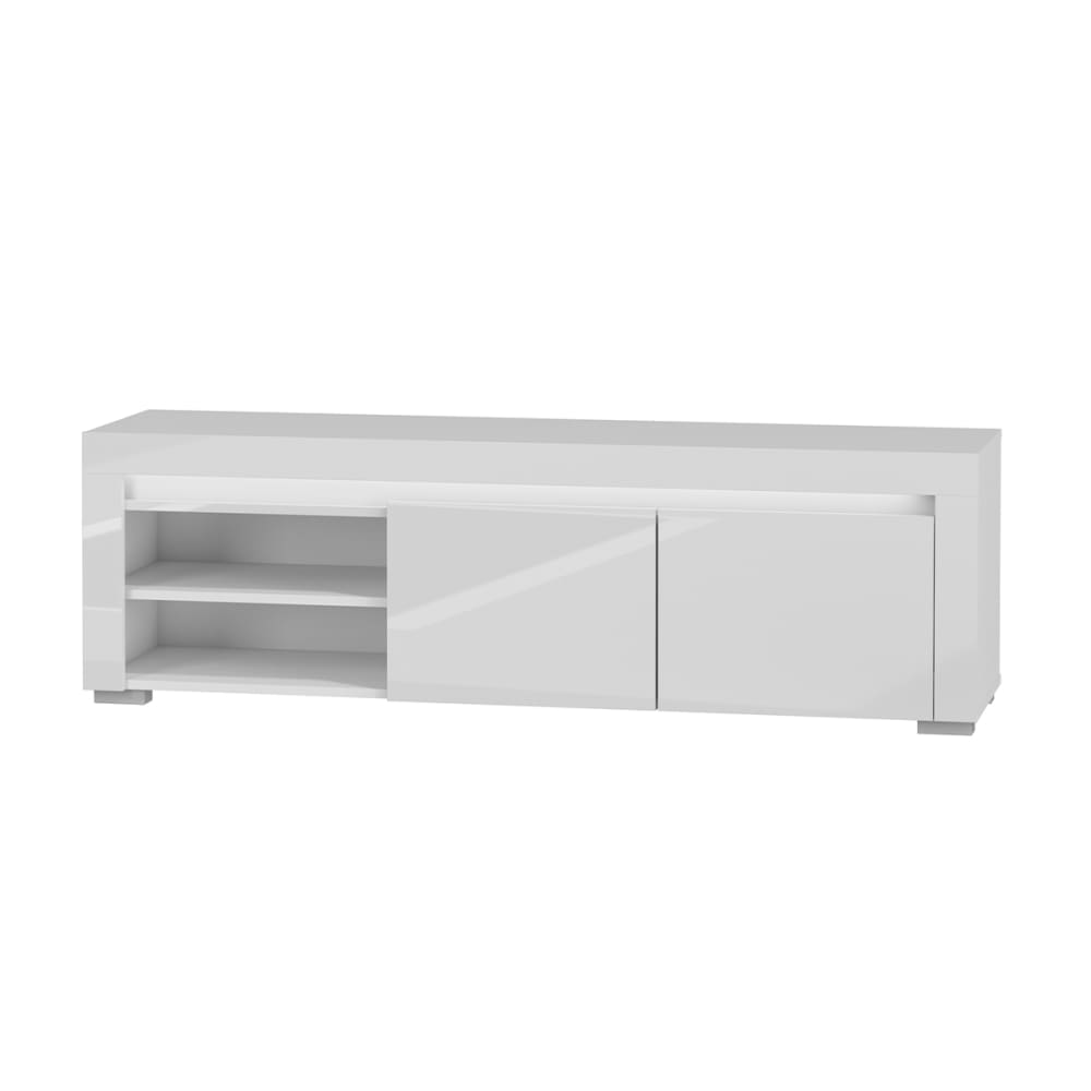 wohnli-moebel-suche-TV-Moebel-mit-2-Tueren-Weiss-152cm Wohnli Möbelsuche - TV-Möbel mit 2 Türen