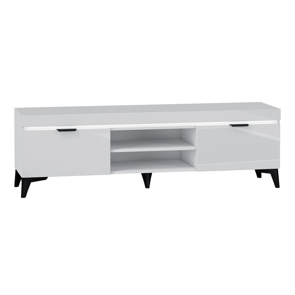 wohnli-moebel-suche-TV-Moebel-mit-2-Tueren-Weiss-157cm Wohnli Möbelsuche - TV-Möbel mit 2 Türen