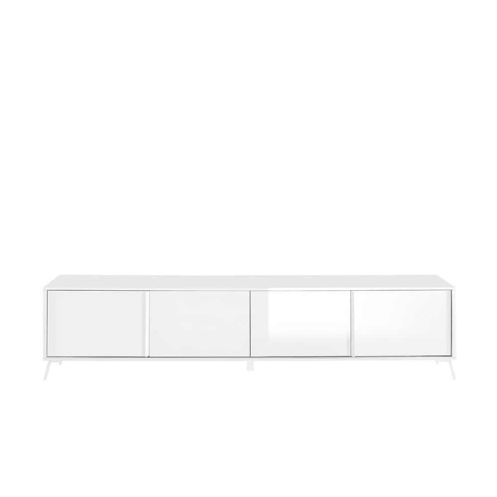 wohnli-moebel-suche-TV-Moebel-mit-4-Tueren-L205-cm-Weiss Wohnli Möbelsuche - TV-Möbel mit 4 Türen L205 cm - Weiß