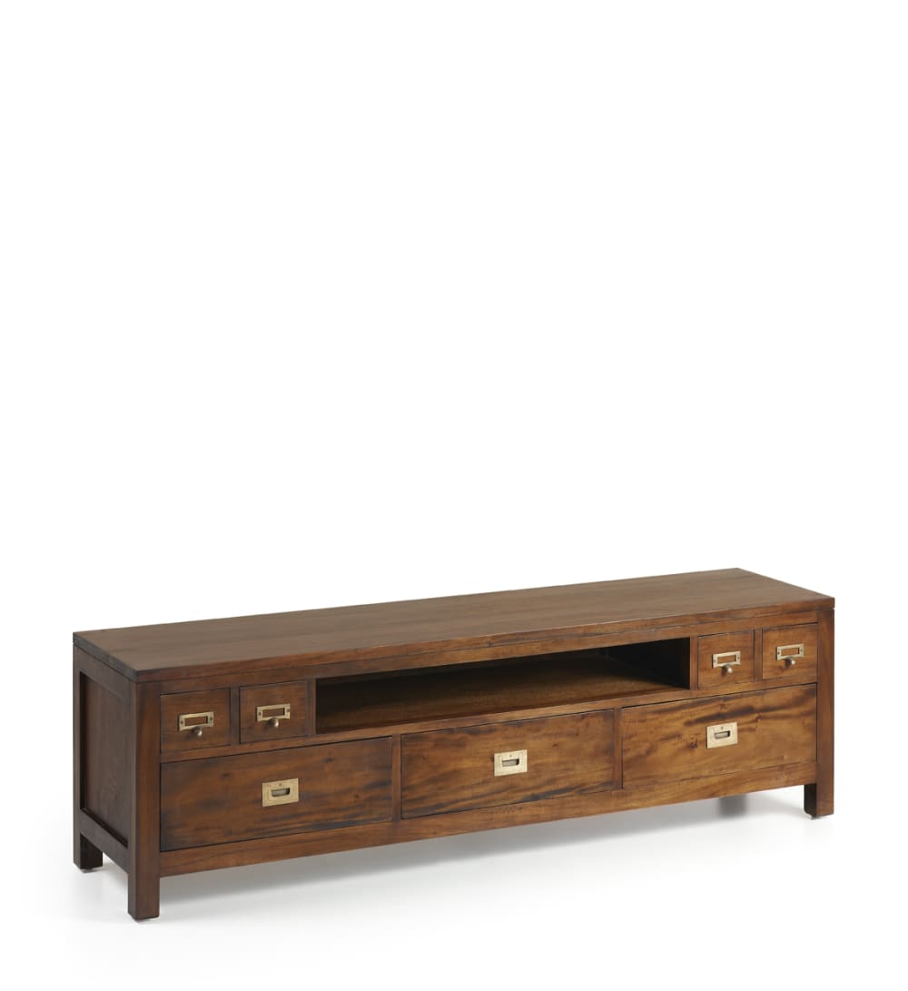 wohnli-moebel-suche-TV-Moebel-mit-7-Schubladen-aus-Holz-L-160-cm-braun Wohnli Möbelsuche - TV-Möbel mit 7 Schubladen aus Holz