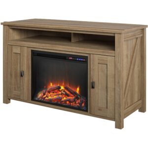 wohnli-moebel-suche-TV-Moebel-mit-elektrischem-Kamin-in-Eichenoptik Wohnli Möbelsuche - TV-Möbel mit elektrischem Kamin in Eichenoptik