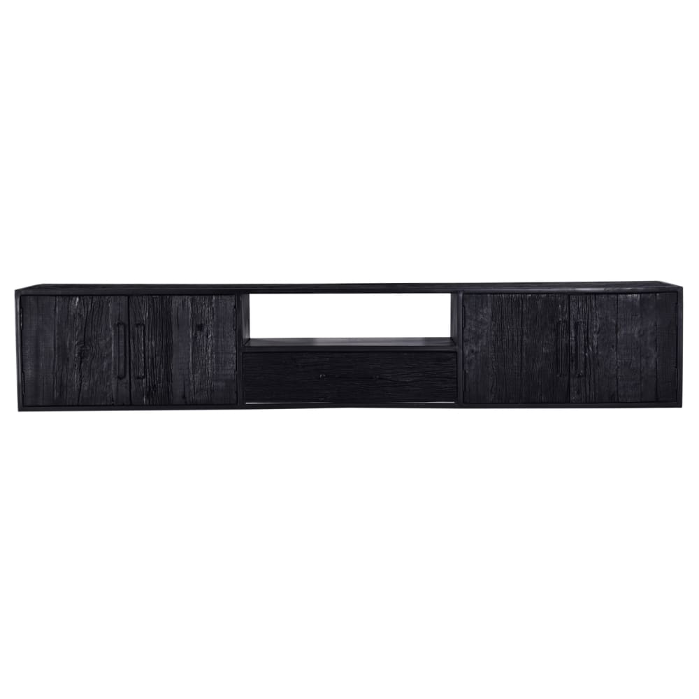 wohnli-moebel-suche-TV-Moebel-schwebend-aus-recyceltem-Holz-240cm-schwarz Wohnli Möbelsuche - TV-Möbel