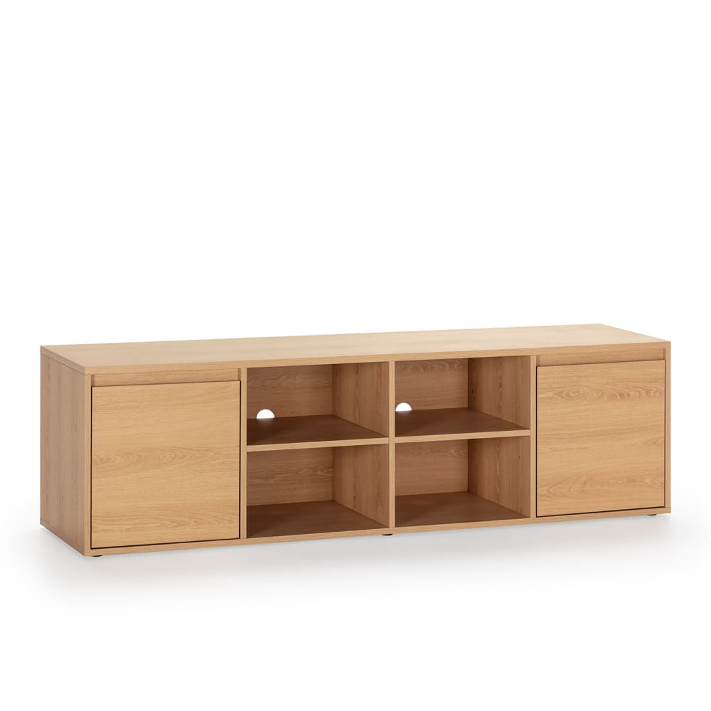 wohnli-moebel-suche-TV-Schrank-2-Tueren-Eichenfarbe Wohnli Möbelsuche - TV-Schrank 2 Türen