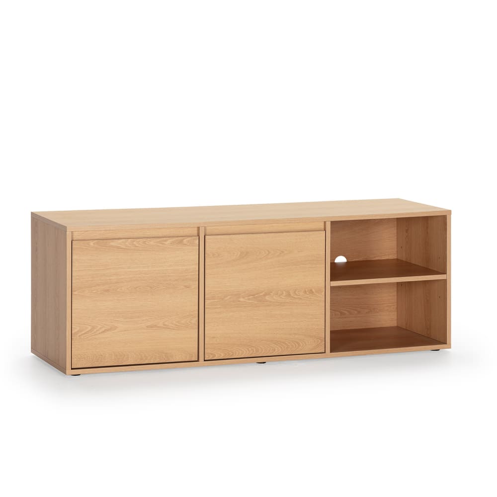 wohnli-moebel-suche-TV-Schrank-2-Tueren-Eichenfarbe Wohnli Möbelsuche - TV-Schrank 2 Türen