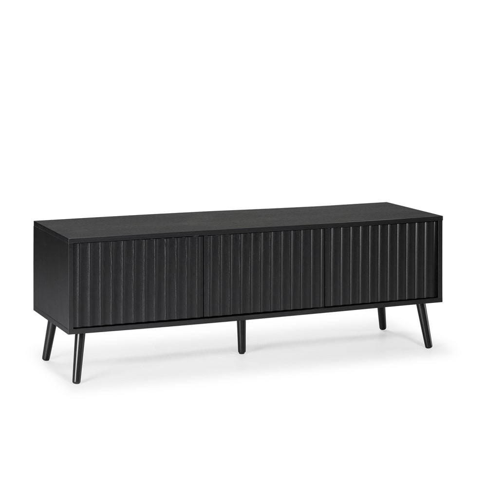 wohnli-moebel-suche-TV-Schrank-3-Tueren-Schwarz Wohnli Möbelsuche - TV-Schrank 3 Türen