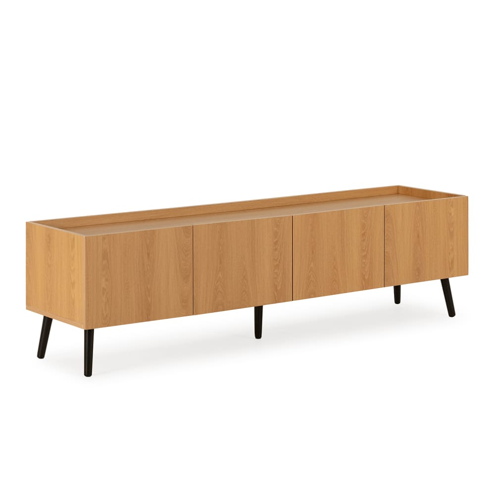 wohnli-moebel-suche-TV-Schrank-4-tueren-Eichenfarbe Wohnli Möbelsuche - TV-Schrank 4 türen Eichenfarbe