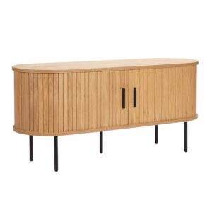 Wohnli Möbelsuche - TV-Schrank aus Melamin und Stahl 120 cm beige