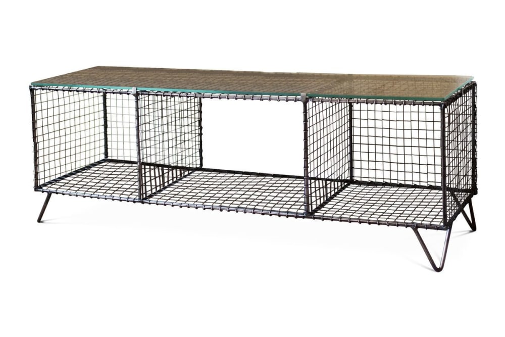 wohnli-moebel-suche-TV-Schrank-aus-Metall-silber Wohnli Möbelsuche - TV-Schrank aus Metall