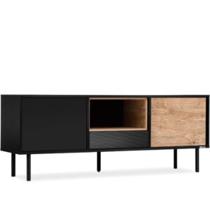 wohnli-moebel-suche-TV-Schrank-im-Loft-Stil-schwarz Wohnli Möbelsuche - TV-Schrank im Loft-Stil