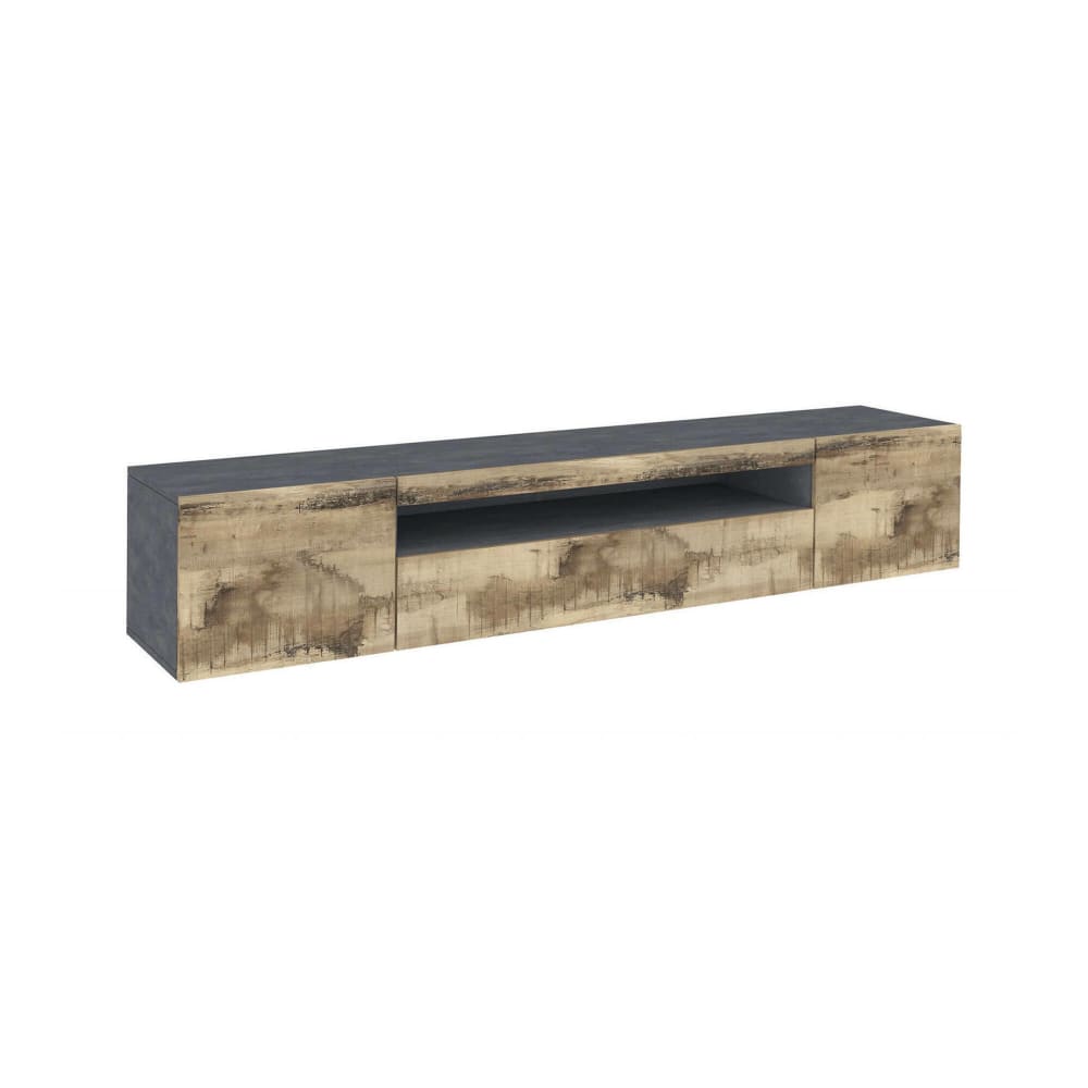 wohnli-moebel-suche-TV-Schrank-in-Ahornholzoptik-Schiefer-200x40h37-cm Wohnli Möbelsuche - TV-Schrank in Ahornholzoptik