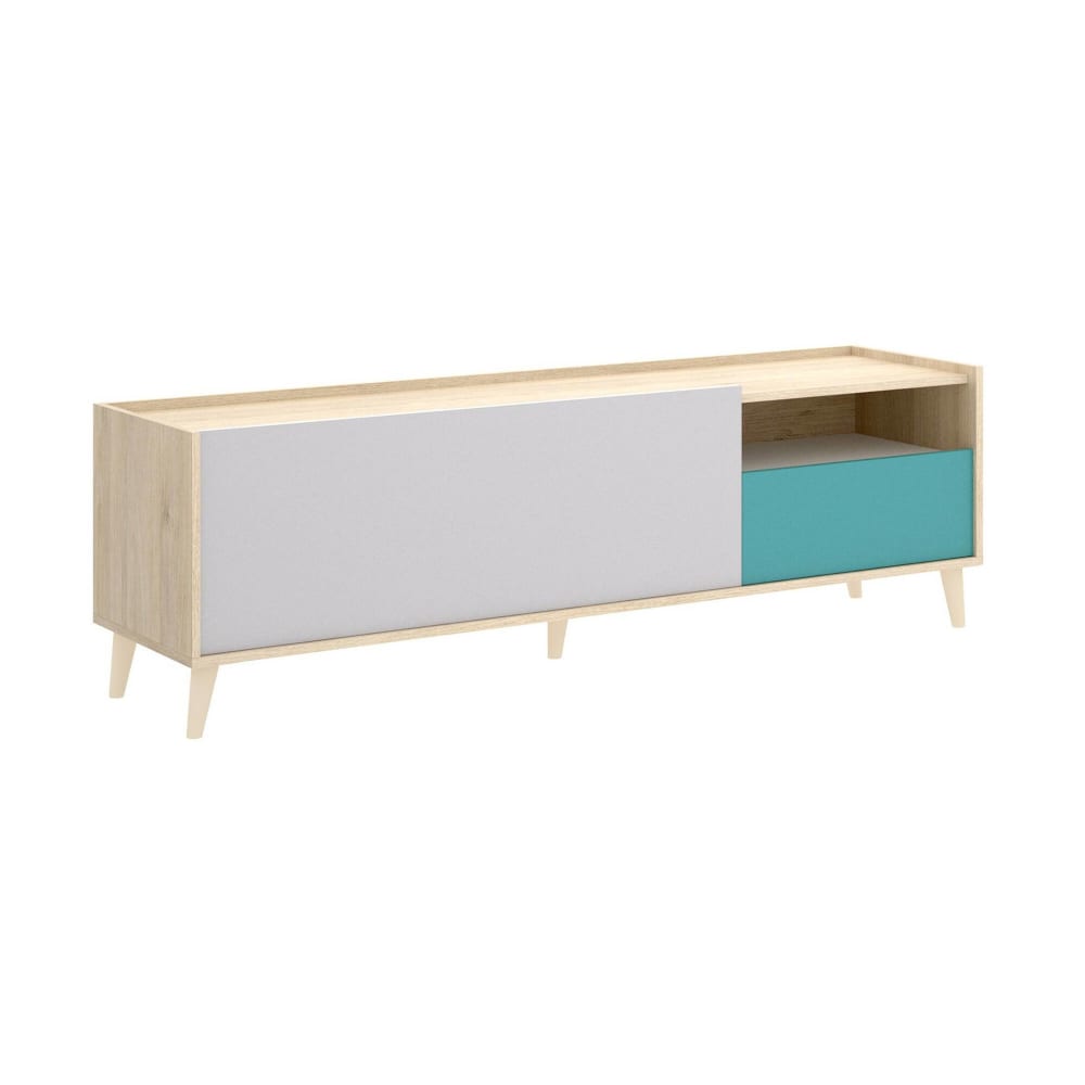 wohnli-moebel-suche-TV-Schrank-in-Eichenholzoptik-weiss-155-x-43-x-47-cm Wohnli Möbelsuche - TV-Schrank in Eichenholzoptik