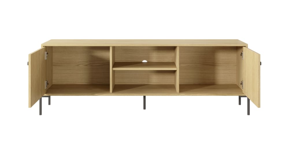 wohnli-moebel-suche-TV-Staender-Holzeffekt-Beige Wohnli Möbelsuche - TV-Ständer Holzeffekt Beige