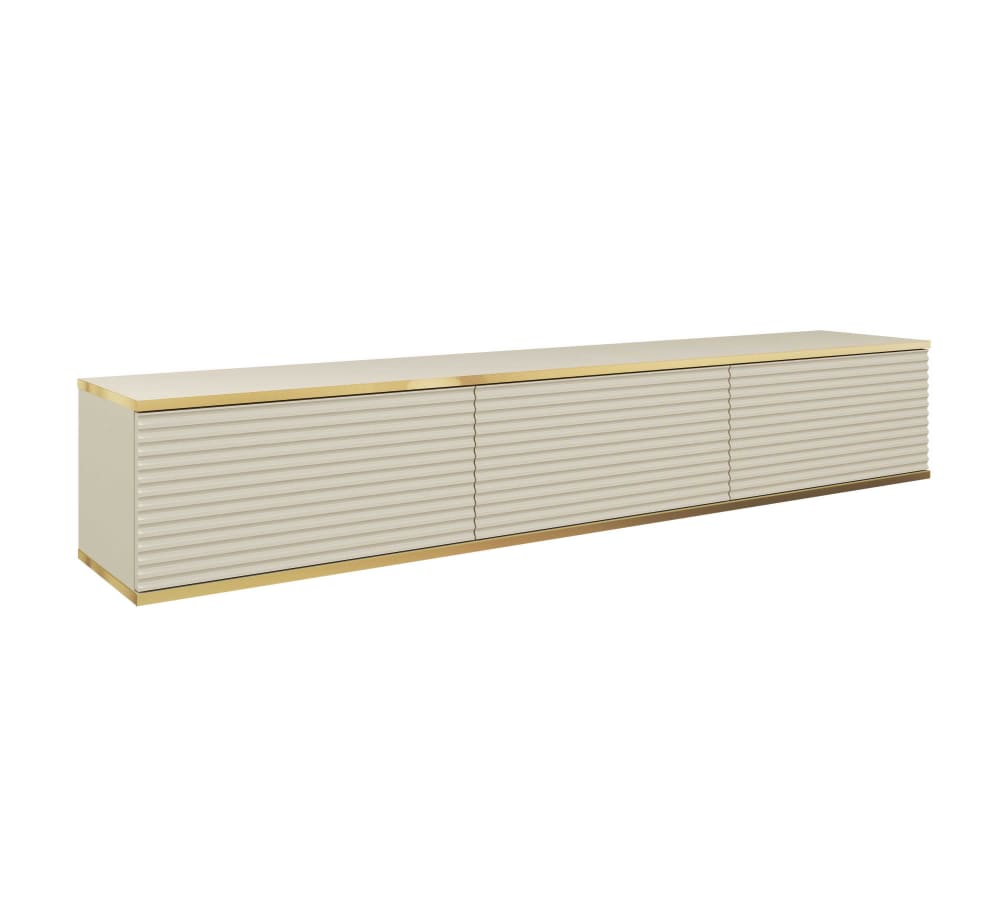wohnli-moebel-suche-TV-Staender-Holzeffekt-Creme-und-Gold Wohnli Möbelsuche - TV-Ständer Holzeffekt Creme und Gold