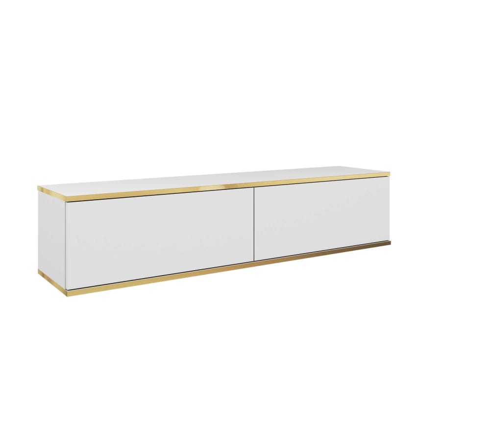wohnli-moebel-suche-TV-Staender-Holzeffekt-Weiss-und-Creme Wohnli Möbelsuche - TV-Ständer Holzeffekt Weiß und Creme