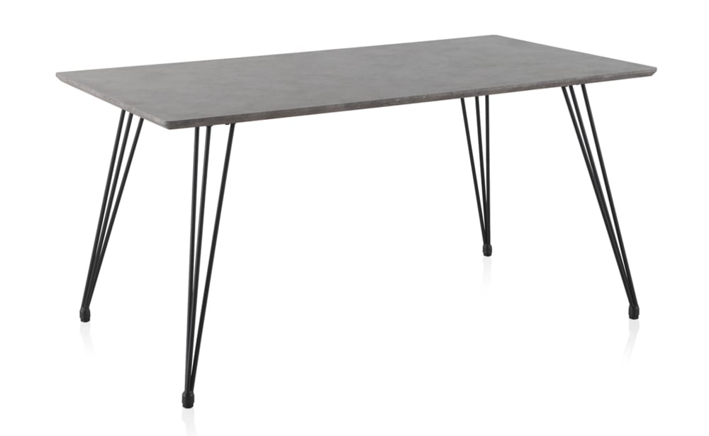 wohnli-moebel-suche-Tisch-aus-Melamin-Zementoptik-mit-Metallbeinen Wohnli Möbelsuche - Tisch aus Melamin