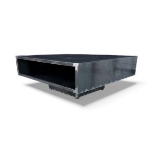 Wohnli Möbelsuche - Tisch aus Rohstahl im industriellen Stil