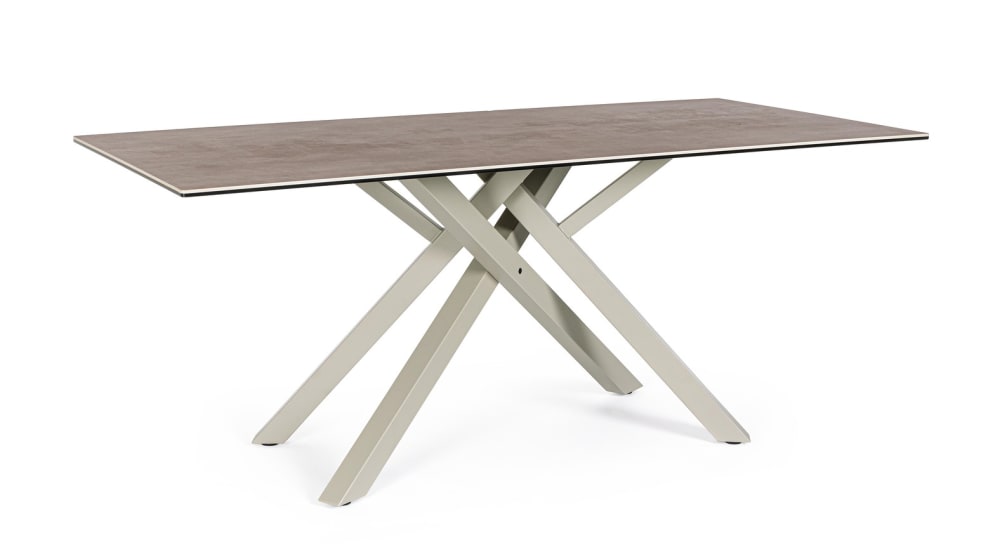 wohnli-moebel-suche-Tisch-mit-Keramikplatte-180X90cm-taupe Wohnli Möbelsuche - Tisch mit Keramikplatte 180X90cm