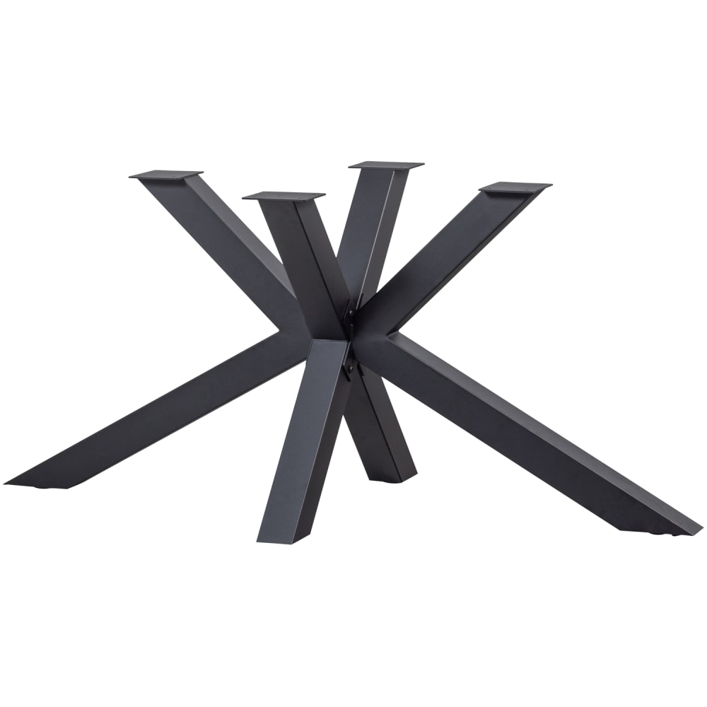 wohnli-moebel-suche-Tischbein-Kreuz-Form-aus-Metall-Schwarz Wohnli Möbelsuche - Tischbein Kreuz-Form aus Metall