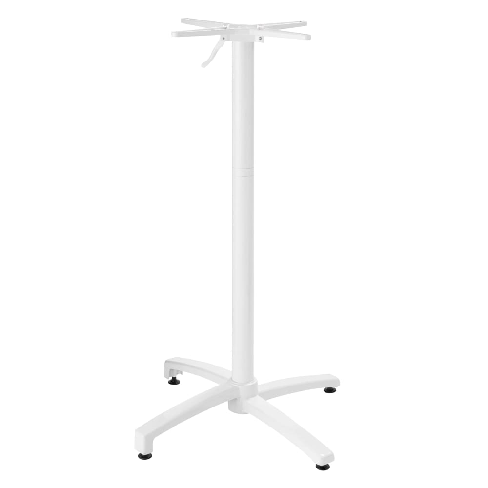 wohnli-moebel-suche-Tischbein-fuer-Tisch-mit-Neigungssystem-108-cm-aus-weissem-Aluminium Wohnli Möbelsuche - Tischbein für Tisch mit Neigungssystem 108 cm aus weißem Aluminium