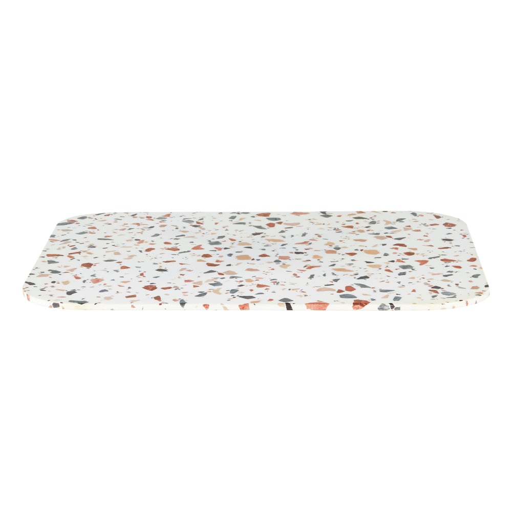 wohnli-moebel-suche-Tischplatte-mit-Terrazzo-Effekt-weiss-L70cm Wohnli Möbelsuche - Tischplatte mit Terrazzo-Effekt