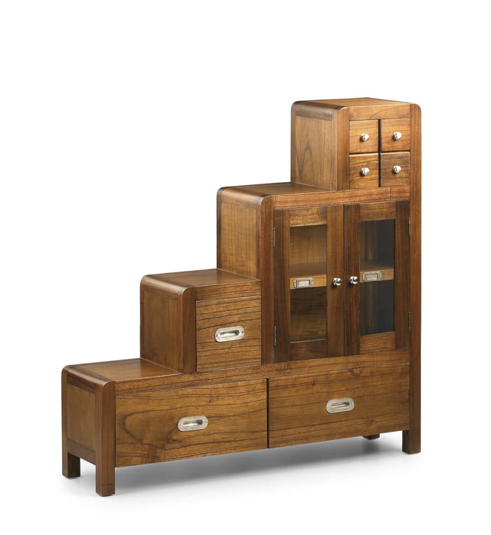 wohnli-moebel-suche-Treppenmoebel-2-Tueren-und-7-Schubladen-aus-Holz-L-98-cm-braun Wohnli Möbelsuche - Treppenmöbel 2 Türen und 7 Schubladen aus Holz