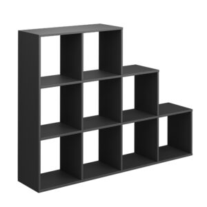 wohnli-moebel-suche-Treppenregal-Anthrazit-142.4-x-107.8cm Wohnli Möbelsuche - Treppenregal
