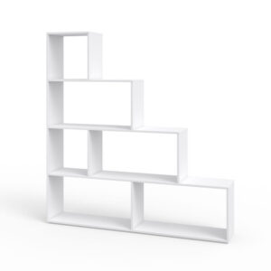 wohnli-moebel-suche-Treppenregal-Weiss-163-x-155cm Wohnli Möbelsuche - Treppenregal
