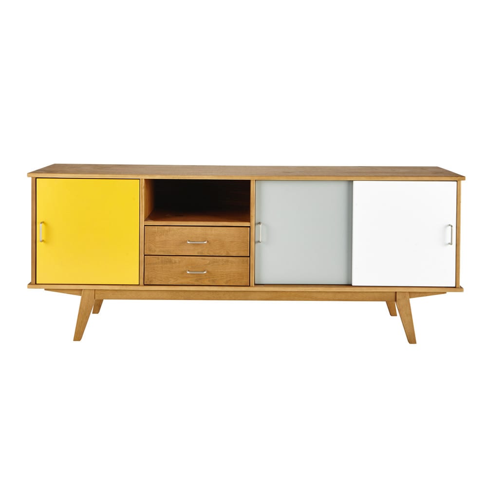 Wohnli Möbelsuche - Vintage Anrichte mit 3 Türen und 2 Schubladen