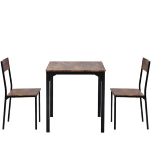 wohnli-moebel-suche-Vintage-Industrie-Set-aus-Tisch-und-2-Stuehlen-braun Wohnli Möbelsuche - Vintage-Industrie-Set aus Tisch und 2 Stühlen