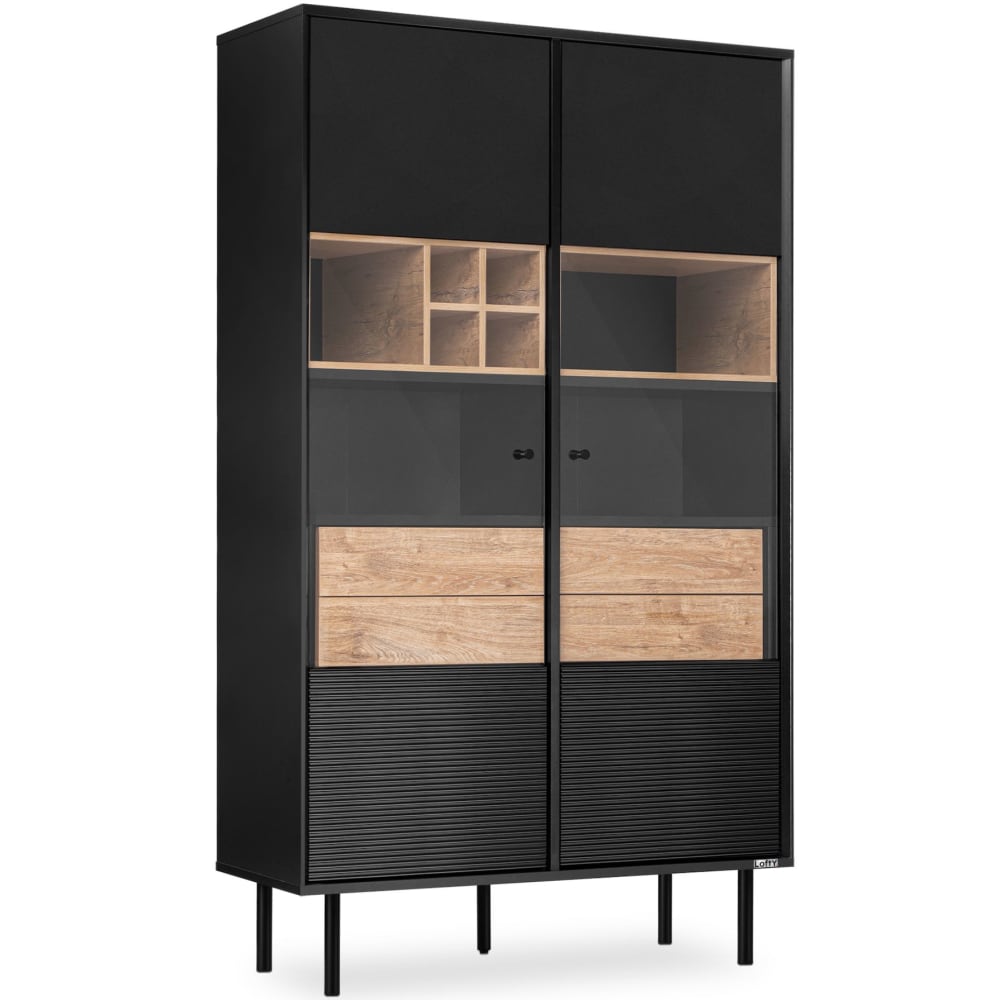 Wohnli Möbelsuche - Vitrinenschrank mit Weineinlage